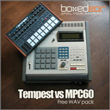 Boxed Ear、無償サンプル素材集「Tempest VS MPC60」