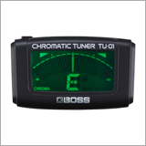 BOSS、クリップ式チューナー「TU-01」をリリース