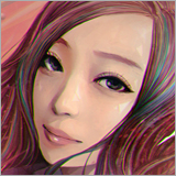 赤い公園のドラマー歌川菜穂とデジタルアーティストwatabokのコラボイラストが公開された