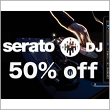 ディリゲント、オンラインショップでDJソフトウェア「Serato DJ」を期間限定、50%オフにて販売！