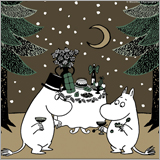 ムーミンがジャケットに描かれた『Joy with moomin』シリーズ、秋・冬にぴったりのアルバム2タイトルを11/23発売