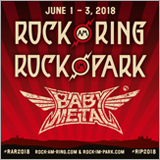  BABYMETAL、ドイツ開催「Rock am Ring 2018 / Rock im Park 2018」に出演決定