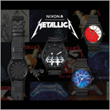 METALLICA、アルバムをイメージしたNIXONとのコラボウォッチを発売