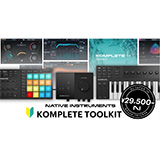 Native Instruments、日本公式サイトの再始動記念第二弾、KOMPLETE TOOLKITセールを開催！