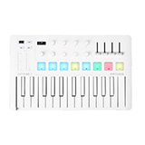 コルグ、Arturia「MiniLab 3 Alpine White」をリリース！（まばゆいオールホワイト仕様の「MiniLab 3」）