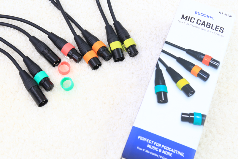 ズーム「MIC CABLES」