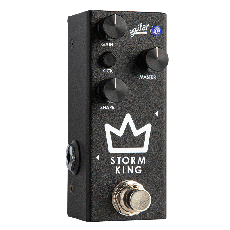 コルグ、aguilar「STORM KING」をリリース！（温もりのあるチューブ風のサチュレーションからアグレッシブでダーティなサウンドまでカバーするDISTORTION/FUZZペダル）