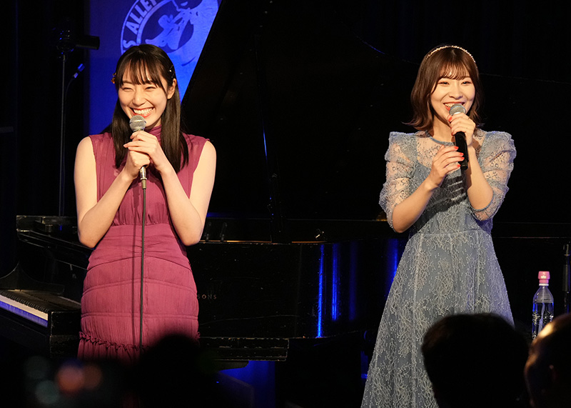 岩佐美咲と松井咲子、元AKB48同期の仲良しコンビによる一日限りのスペシャルライブでファンを魅了！初のジョイントライブ。