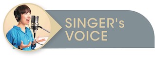 singer's voice