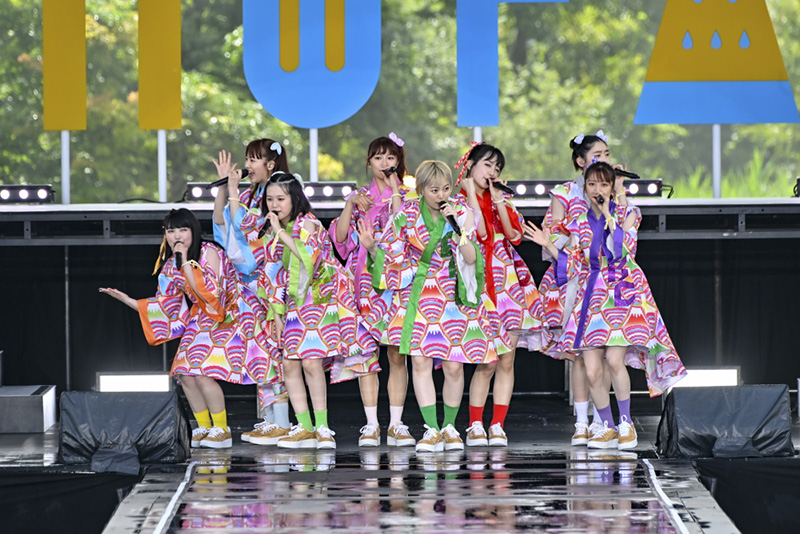 私立恵比寿中学、３年ぶりの夏の野外ライブ「ファミえん」開催！２日間で約13,000人が山中湖に集結！