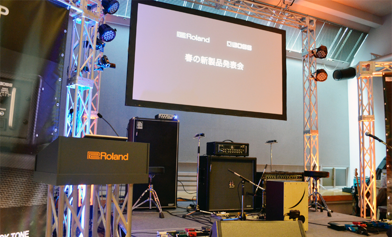 ローランド「春の新製品発表会」