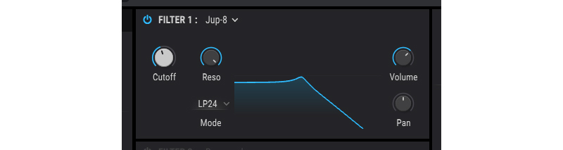 フィルター搭載タイプ Jup-8