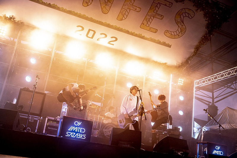 04 Limited Sazabys、3年ぶりに野外フェスティバル「YON FES」を4月2日、3日の2日間に渡り開催！