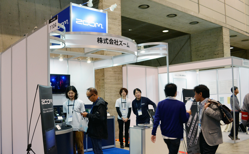ZOOMブース(Inter BEE 2015)