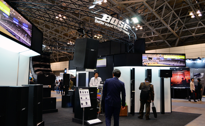 ボーズブース(Inter BEE 2015)