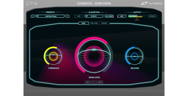 Zynaptiq「UNMIX::DRUMS」