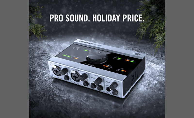 KOMPLETE AUDIO 6 ホリデースペシャルセール