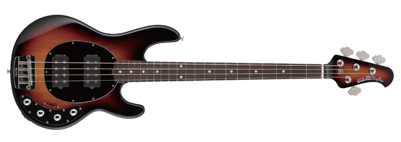 「StingRay HH Neck Through」Vintage Sunburstカラー