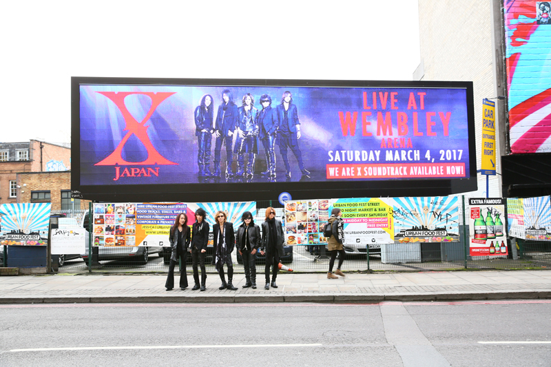 X JAPAN、“英国ロックの殿堂” ウェンブリー・アリーナにてライブを開催