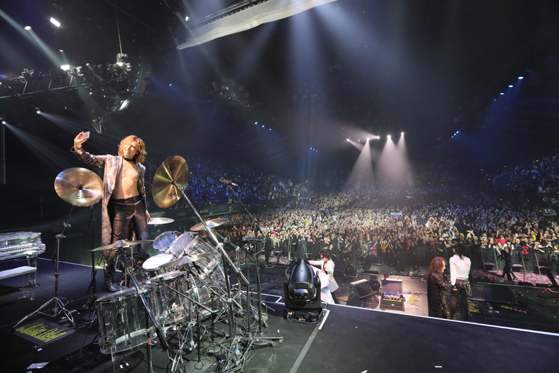 X JAPAN、“英国ロックの殿堂” ウェンブリー・アリーナにてライブを開催