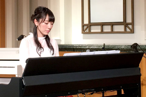 松井咲子演奏