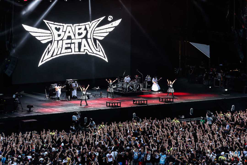 BABYMETAL、「サマソニ」2ndヘッドライナーとしてメインステージに降臨