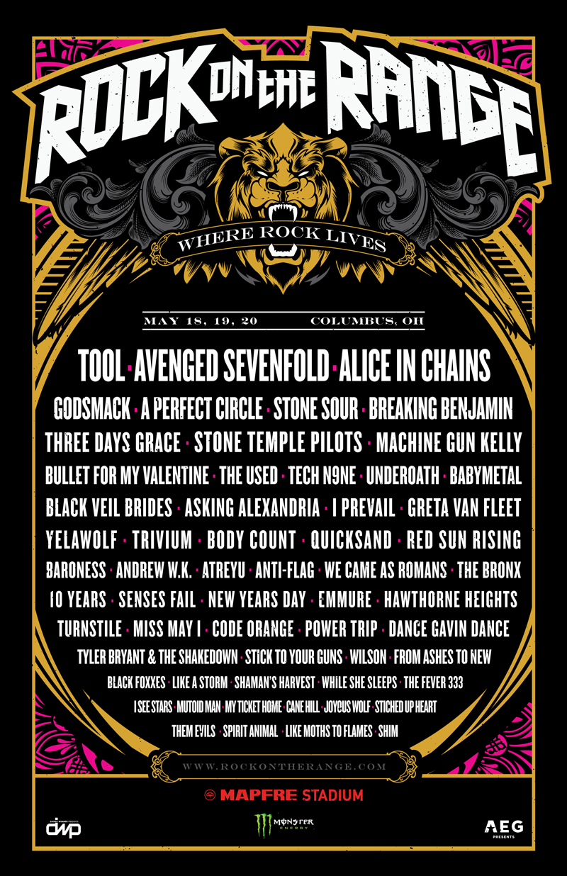 BABYMETAL、オハイオ開催「Rock On The Range 2018」に出演決定！