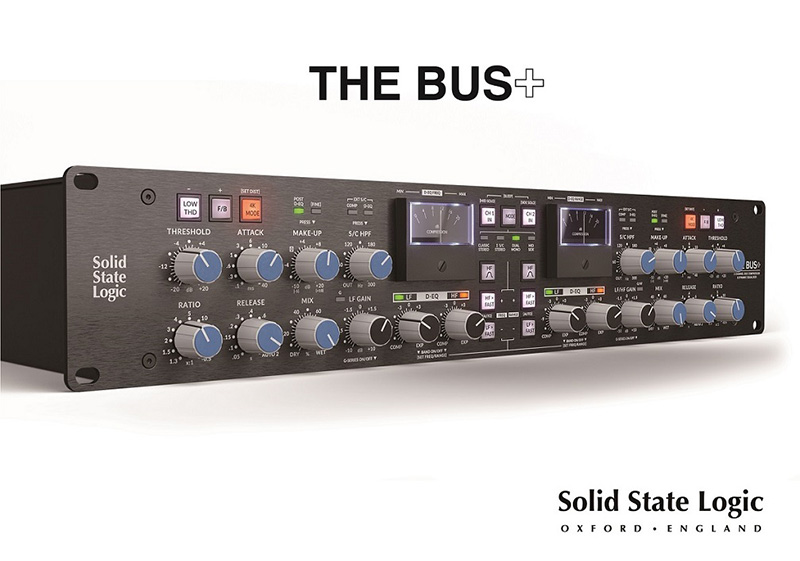 SSL、2ch アナログ・バスコンプレッサー「THE BUS+」をリリース！