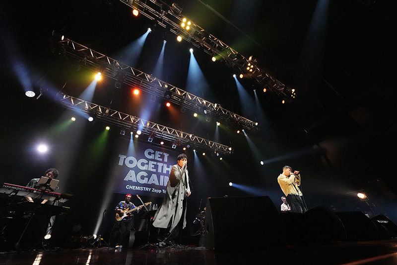 ヴォーカルデュオCHEMISTRYが、約3年半ぶりに開催するライブハウスツアーが9月3日(土)KT Zepp Yokohama（神奈川県）にて開幕した。