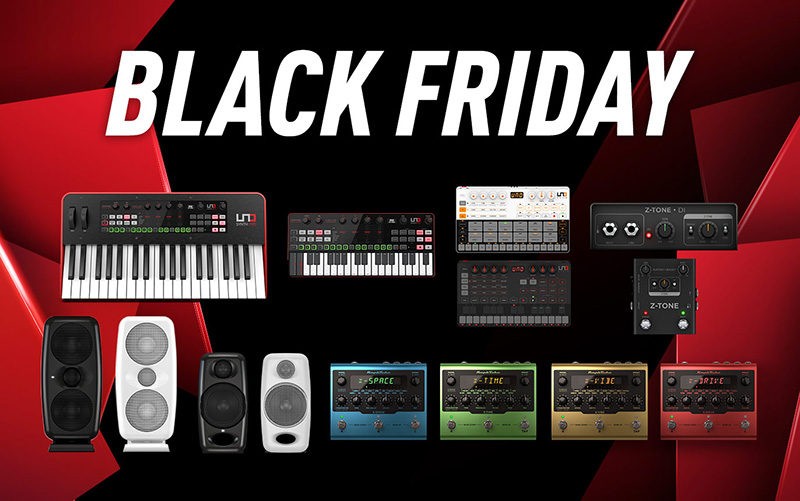 フックアップ、IK Multimediaの人気の14製品を期間限定でお得に購入できる「Black Friday 2021プロモーション」を期間限定で実施!