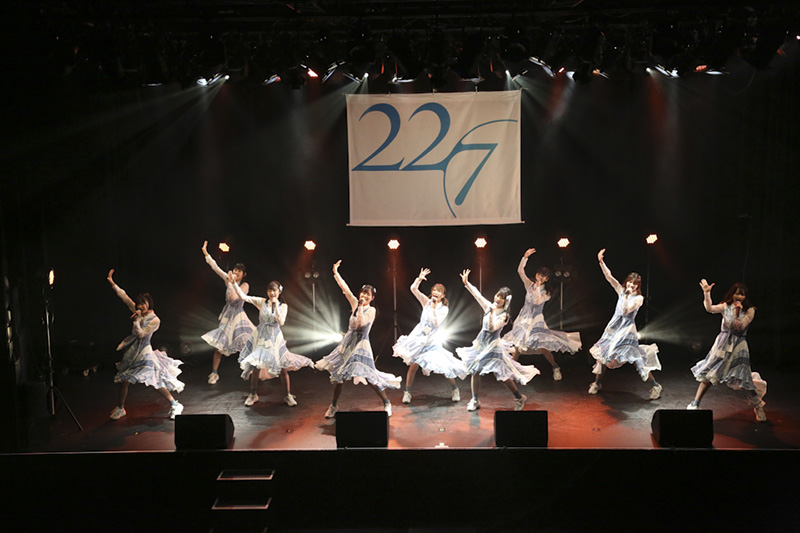 22/7(ナナブンノニジュウニ)2年ぶりの定期公演「ナナニジライブ 2021」