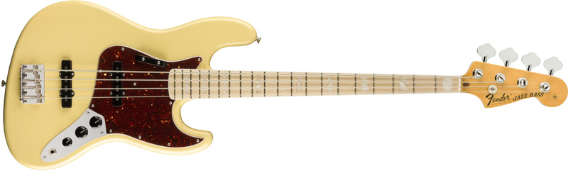 70s Jazz Bass(Vintage White)