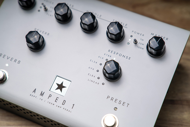 コルグ、Blackstar「Dept. 10 AMPED 1」をリリース！（足元で音作りが完結するペダルサイズの100Wギター・アンプ）