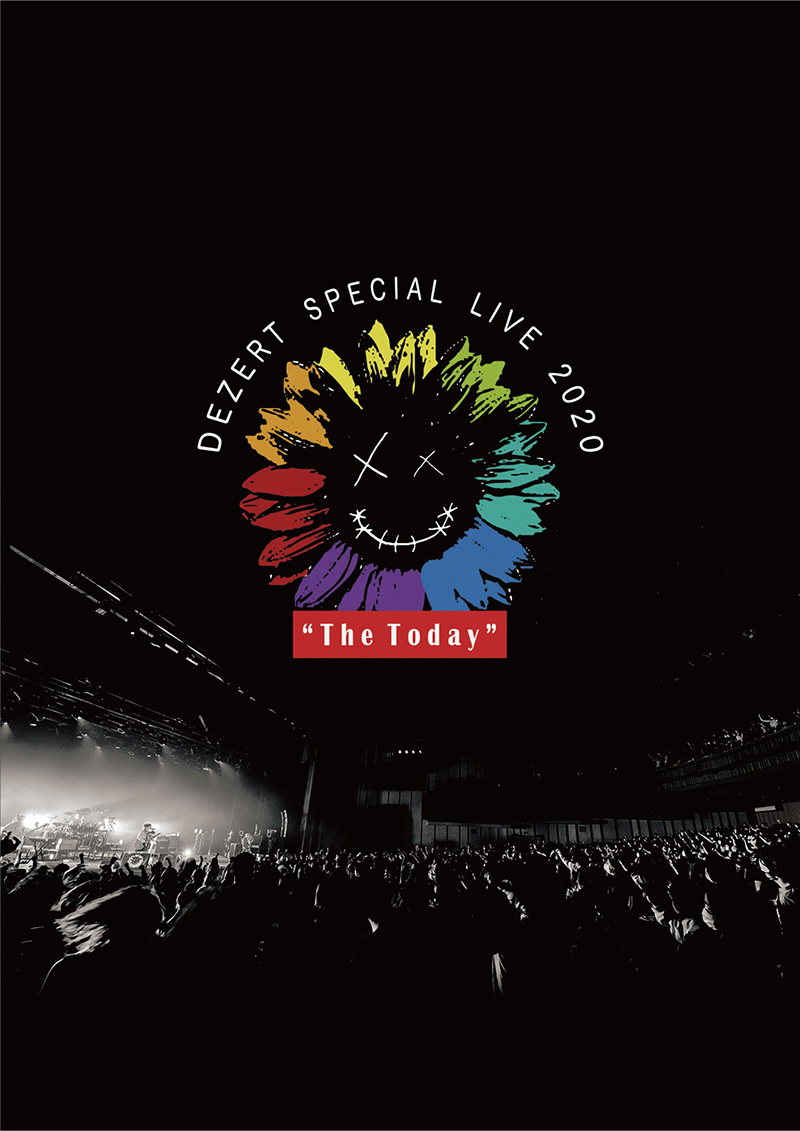 DEZERT、5月12日発売ライヴDVD＆Blu-ray「DEZERT SPECIAL LIVE 2020“The Today”」ジャケット公開。購入者特典、イベント決定！