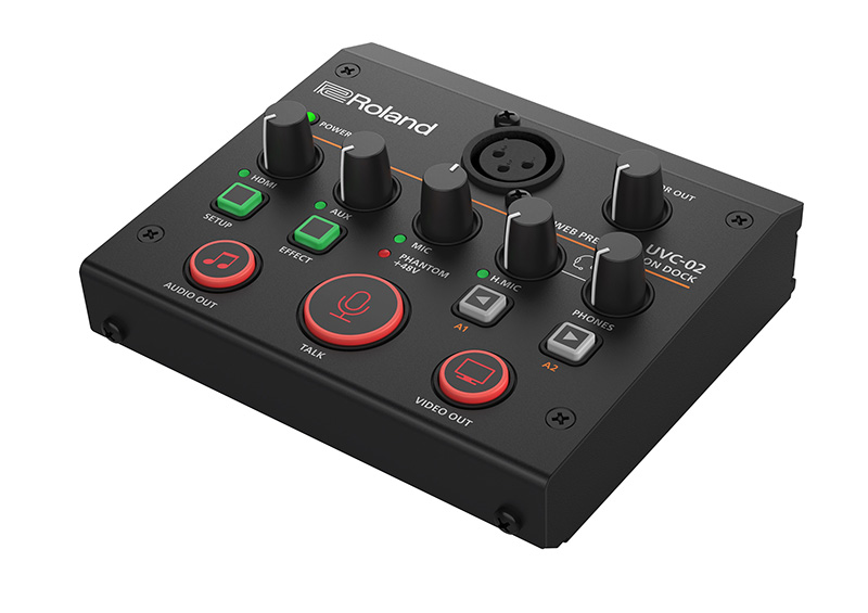 Webプレゼンテーション・ドック「UVC-02」とグースネック・マイク「CGM-30」