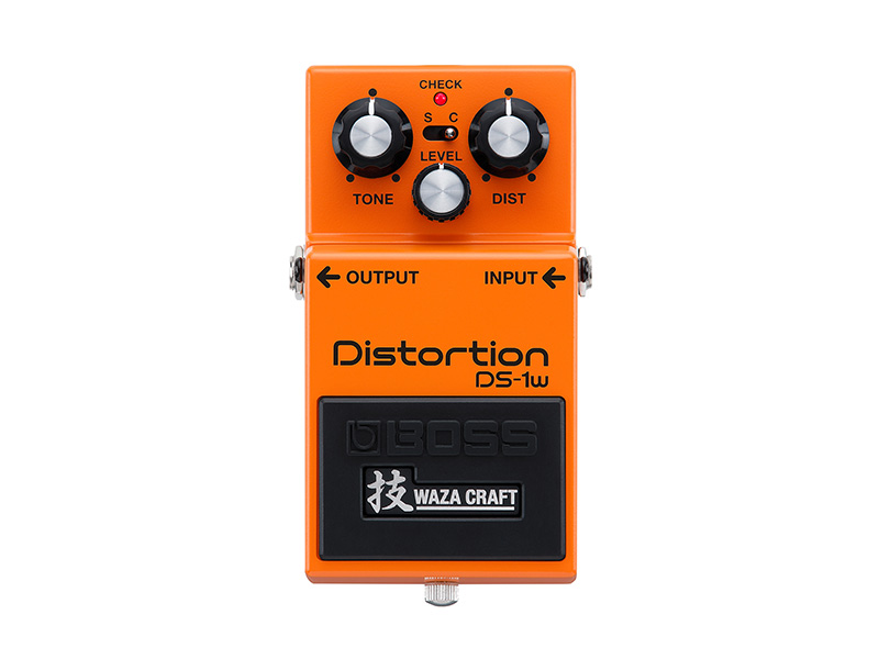 BOSSのエフェクター「技クラフト・シリーズ」の最新モデル『DS-1W』を発売 ～永きにわたり愛されるディストーションの名機「DS-1」を熟練の技術で再構築～