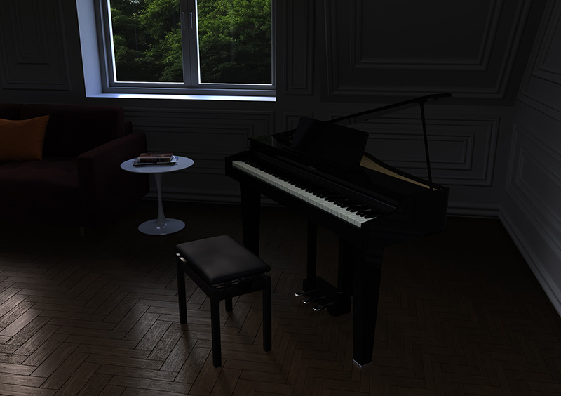 ローランド、コンパクト・サイズのデジタル・グランドピアノ「GP-3」をリリース！
