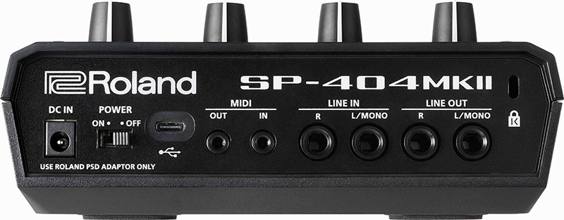 ローランド、ヒップホップの楽曲制作やDJ用として人気の高いサンプラーの最新モデル「SP-404MKII」をリリース！