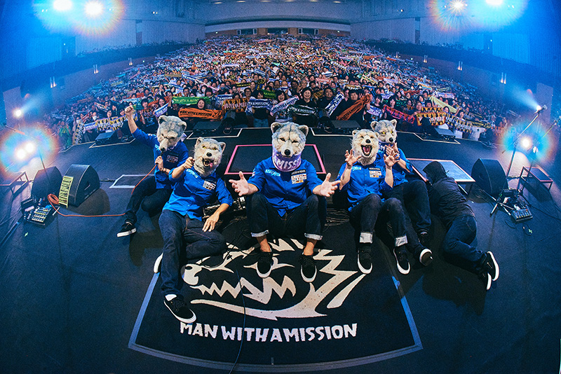 MAN WITH A MISSION、 約4年振りのワールドツアー国内ホール編に幕！