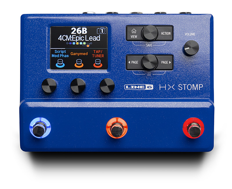 HX Stomp Lightning Blue