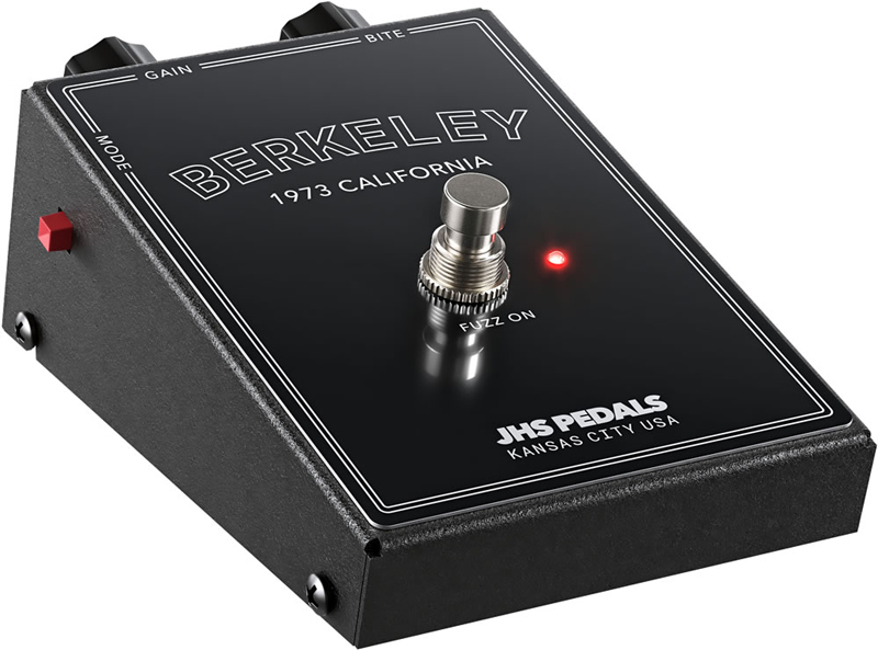 キョーリツコーポレーション、JHS Pedals「Berkeley」をリリース！（よりレアなシングルオペアンプ 741バージョンへのオマージュ）