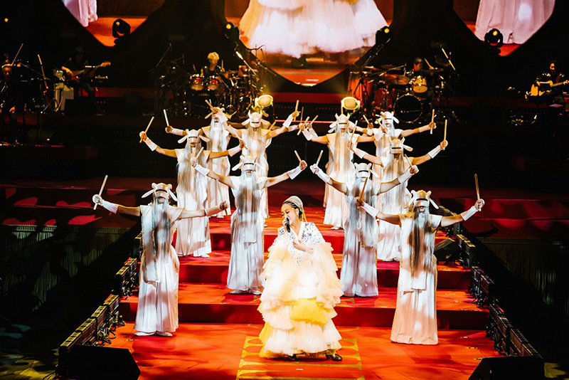 MISIA、デビュー25周年イヤーの幕開け!!話題のCMソングが配信リリースになるとともに全国アリーナツアーがスタート!!15メートルの希望のゴールデンイーグルに乗り全国を駆け巡る!