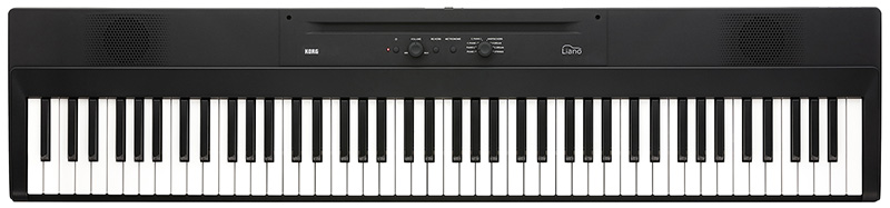 コルグ、デジタル・ピアノの新製品「Liano」をリリース！（7cmの薄さ、6kgの軽量ボディ、単3形電池6本で8時間連続動作）