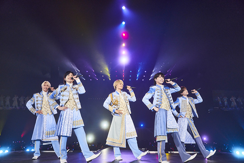 佐野勇斗・塩﨑太智・曽野舜太・山中柔太朗・吉田仁人からなる大注目の5人組アイドル・M!LKが、横浜アリーナでの単独公演「M!LK 1st ARENA “HAPPY! HAPPY! HAPPY!”」を開催