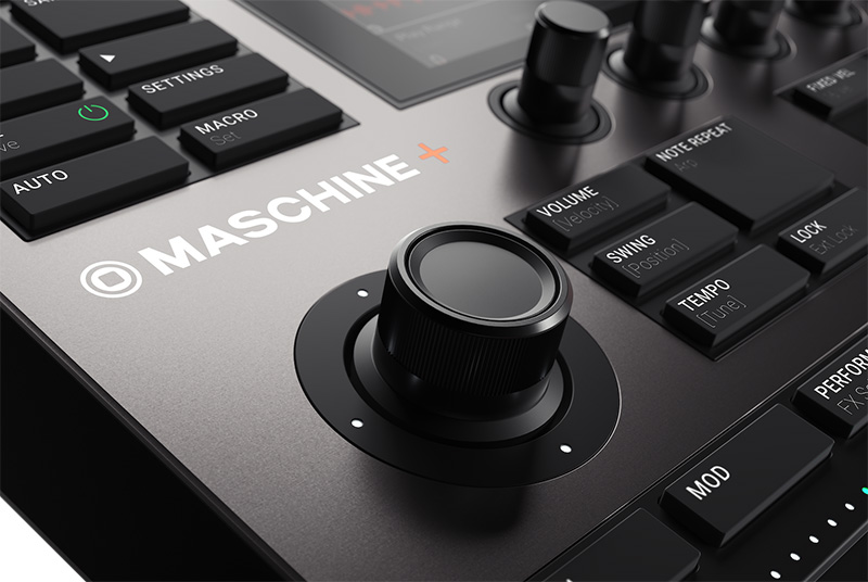 Native Instruments、「MASCHINE+」をリリース！（スタンドアローン型のパフォーマンス＆音楽制作システム）