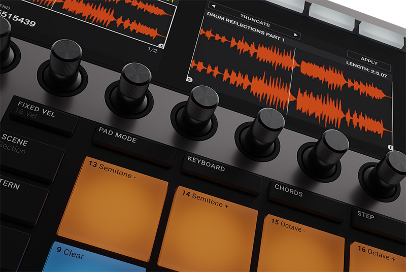 Native Instruments、「MASCHINE+」をリリース！（スタンドアローン型のパフォーマンス＆音楽制作システム）