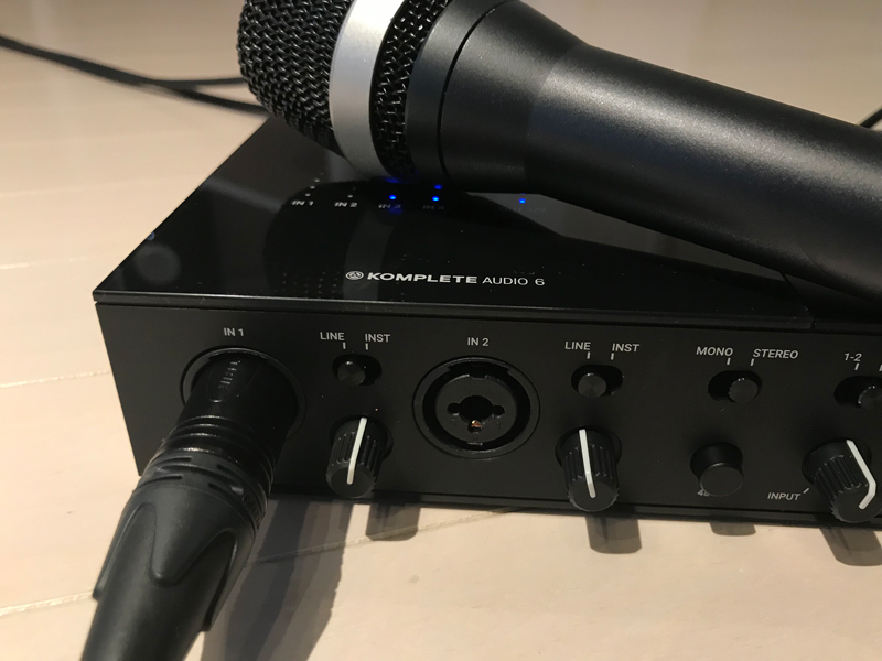 KOMPLETE AUDIO 6 MK2（24 bit / 192 kHzに対応）