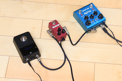 【ギターとエフェクター（ペダルボード／エフェクターボード）の間がワイヤレスに！】ゼンハイザー「XSW-D PEDALBOARD SET」を使ってみた！