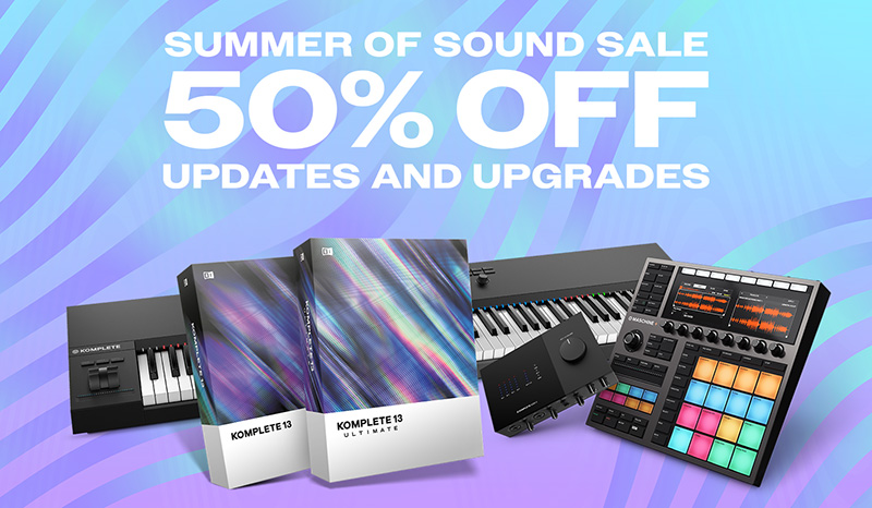 Native Instruments、恒例の夏の大セールSUMMER OF SOUNDを開催！