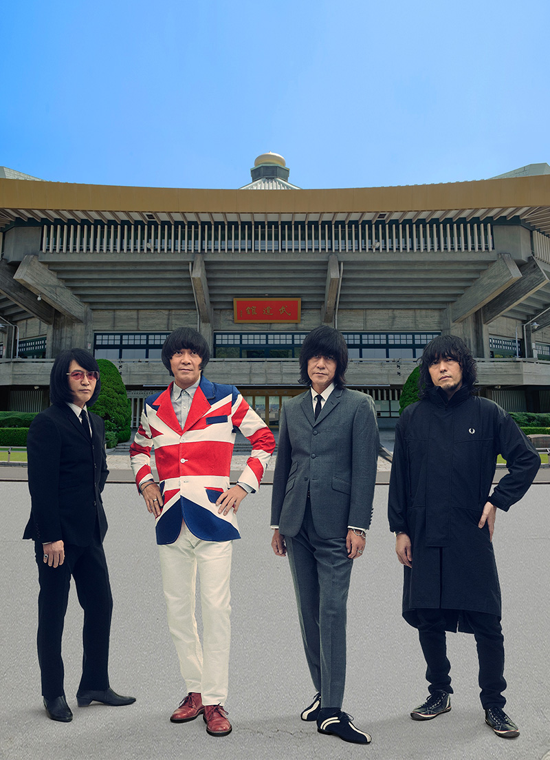 THE COLLECTORS、3月13日(日)の日本武道館公演の開催を記念して、本日より過去の周年記念ライブ映像などを期間限定でYouTube公開！